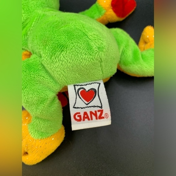 Ganz vintage Tree Frog Webkinz Lil'Kinz 7"Stuffed Animal Toy HS109 NO CODE - Picture 4 of 6